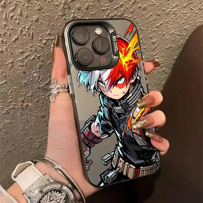 Hot Anime My Hero Academia Phone Case For iPhone 17 17e 16e 16 15 14 13 12 11 mini Pro Max X XR XSMAX 8 7 Air Plus Anti Fall