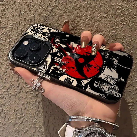 N-N-arutos-Akatsukis-ITACHI Phone Case for iPhone 16e 11 12 13 Pro Max 17 Air 14 15 16 Plus Soft Cover