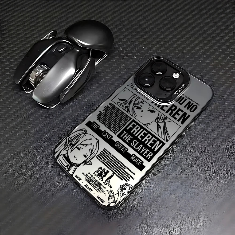 FrierenS BeyondS Journey's End Phone Case Phone 17 16e 16 15 14 13 12 11 mini Pro Max X XR 7Air Plus Anti Fall Matte Back Cover