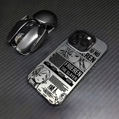 FrierenS BeyondS Journey's End Phone Case Phone 17 16e 16 15 14 13 12 11 mini Pro Max X XR 7Air Plus Anti Fall Matte Back Cover