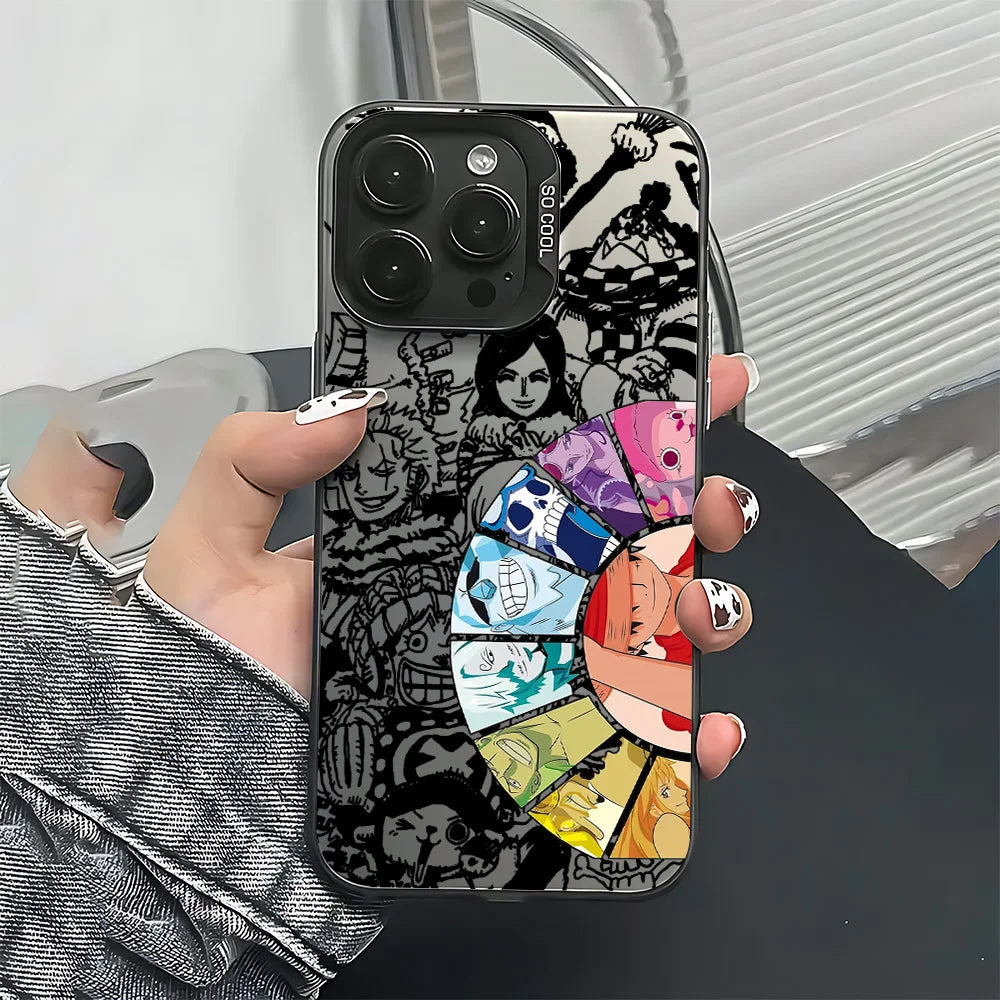 ONES PIECES Luffys Phone Case For iPhone 17 17e 16e 16 15 14 13 12 11 mini Pro Max X XR XSMAX 8 7 Air Plus Anti Fall Matte