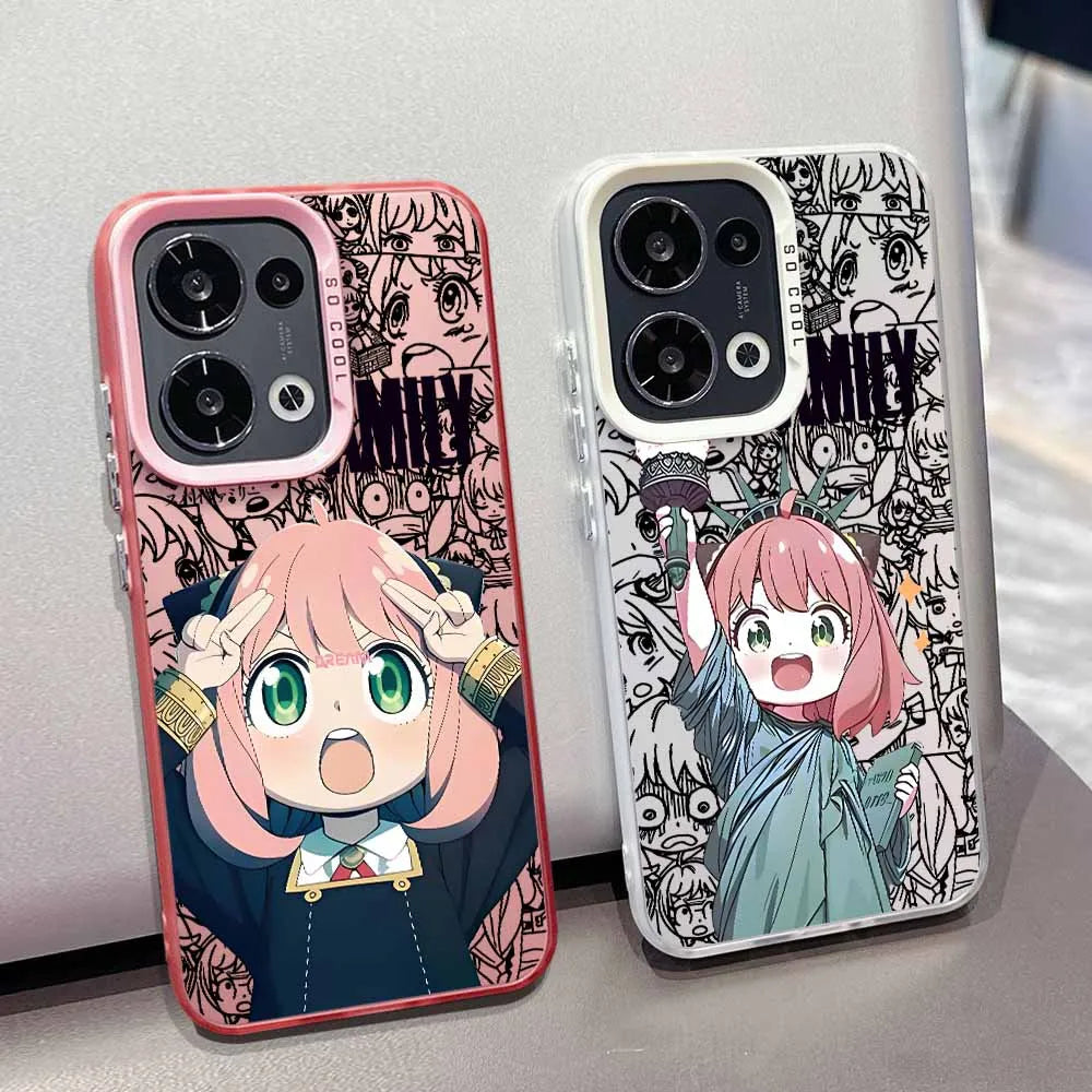 SPY×FAMILY Anya Forger For Xiaomi Redmi Note 15 14 13 12 11E 11S 11 Pro Plus Lite Max Colorful Funda Silicone Soft Phone Case