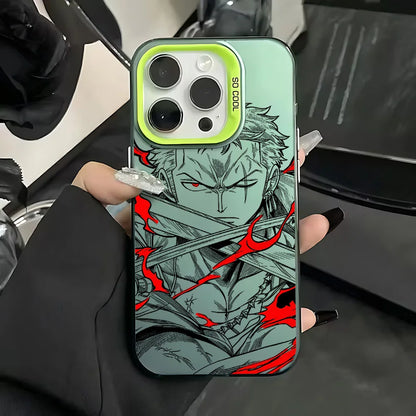 Anime Ones Pieces Luffys Zoros Cool Phone Case for IPhone 17 17e 16 15 14 13 12 11 Pro Max Air Plus Anti Fall Matte Back Cover
