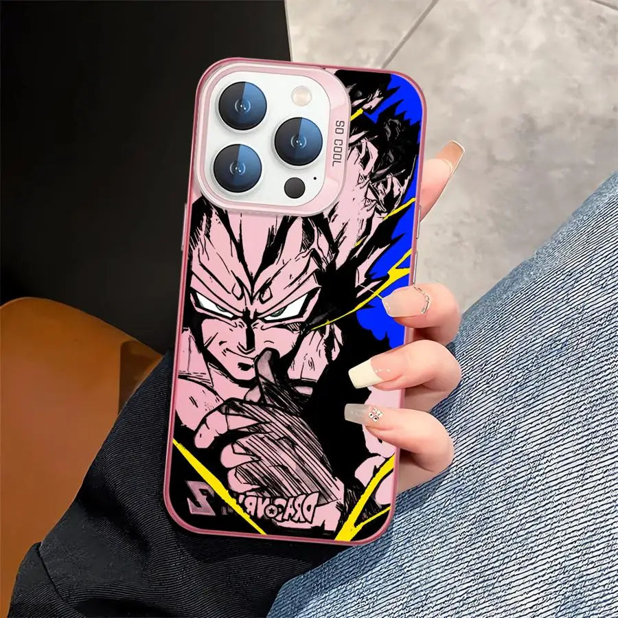 Japan Anime DBZ Cool Phone Cover Case for iPhone 17 Pro Max 14 Plus Air 13 11 16 12 Pro 15