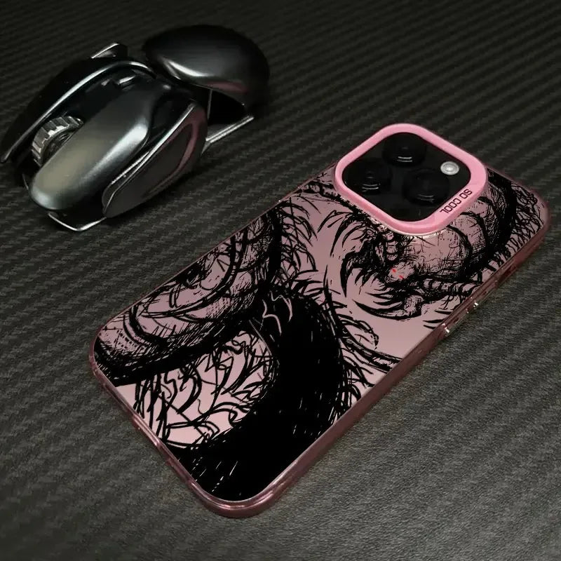 Tokyo Ghoul Black Art Phone Case for Samsung Galaxy S26 S25 S24 S23 S22 S21 S20 Note20 FE Ultra Edge Plus 4G 5G Anti Fall Matte