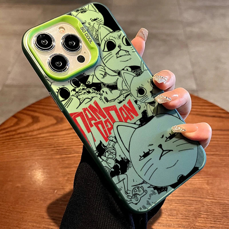 DandadanS Anime Hot New Frosted Phone Case for iPhone 17 Air 16 E 15 14 Plus 13 12 Mini 11 Pro Max Acrylic Sheet Silicone Cover