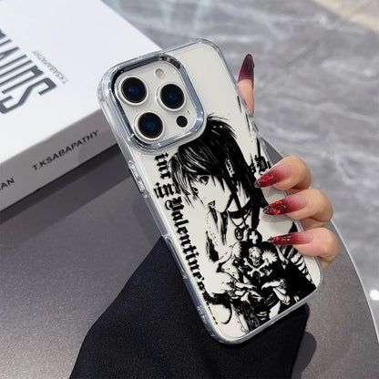 Luxury Clmj Death Note Misa Phone Case For iPhone 17 16e 16 15 14 13 12 11 mini Pro Max X XR XSMAX 8 7 Air Plus Soft Cover