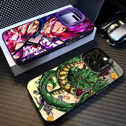 Phone Case For iPhone 17 17e 16 15 14 13 12 11 mini Pro Max X XR XSMAX 8 7 Air Plus Anti Fall Matte Cool Dragons Balls Cartoon