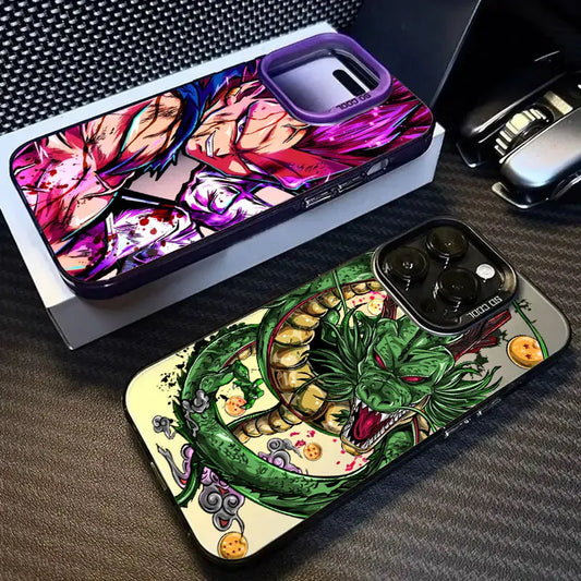 Phone Case For iPhone 17 17e 16 15 14 13 12 11 mini Pro Max X XR XSMAX 8 7 Air Plus Anti Fall Matte Cool Dragons Balls Cartoon