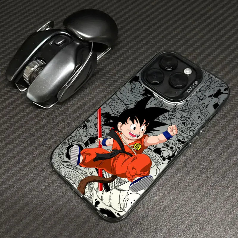 Anime GokuS Trunks CoqueS DragonS BallS Phone Case For iPhone 17 17e 16e 16 15 14 13 12 11 mini Pro Max Air Plus Anti Fall Cover