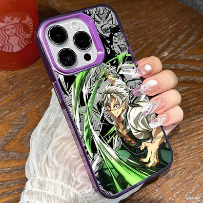 K-Kimetsus No Y-Yaibas Phone Case For IPhone 17 16 15 14 13 12 Mini 11 8 7 Pro Max Plus Colorful Phone Case