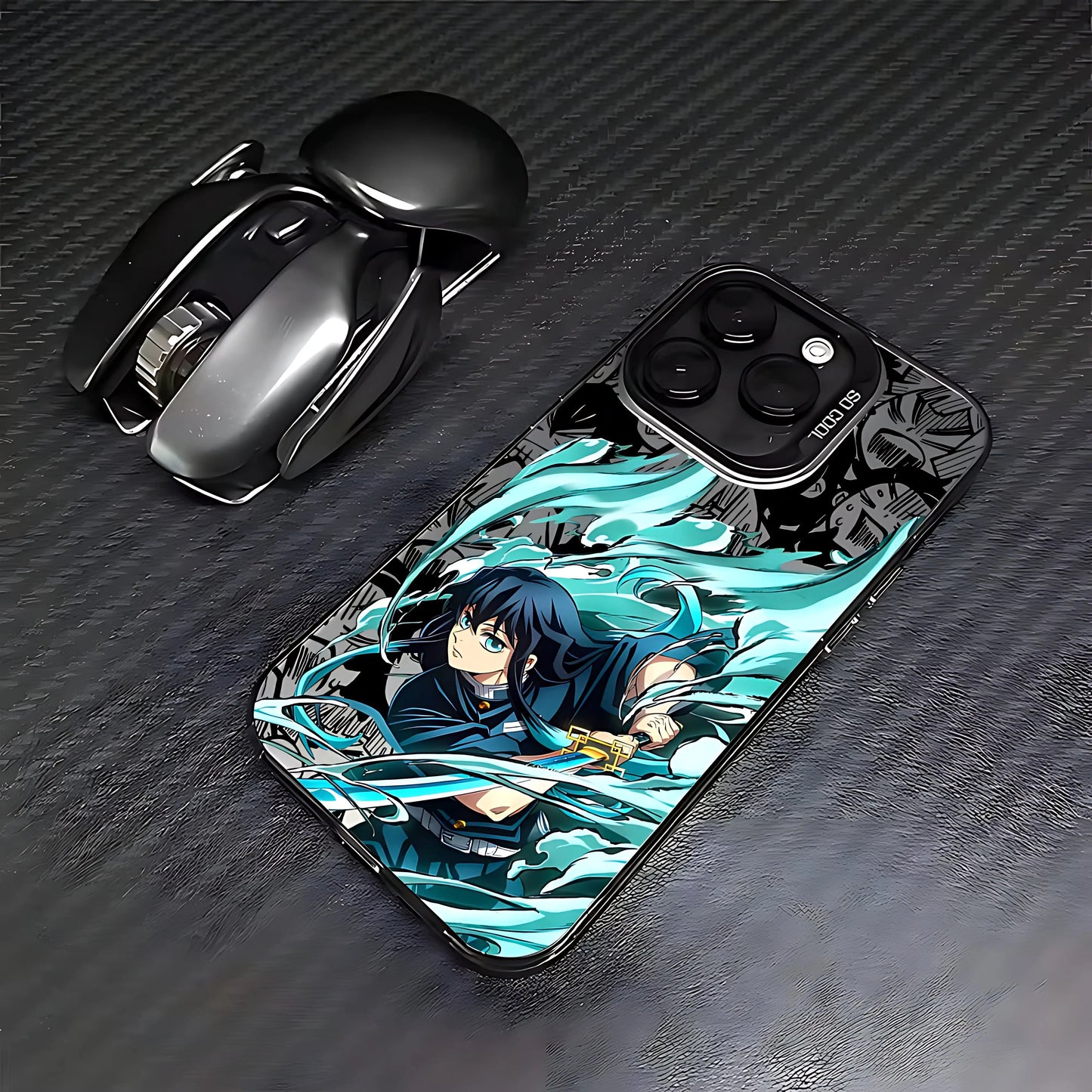 Anime D-Demons Slayers Phone Case For iPhone 17 16e 16 15 14 13 12 11 mini Pro Max X XR XSMAX 8 7 Air Plus Anti Fall Matte Cover