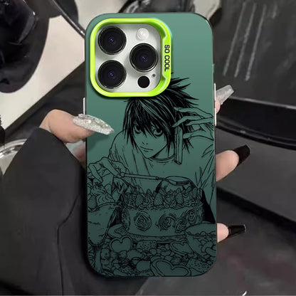 Anime Deaths Note Phone Case For iPhone 17 17e 16e 16 15 14 13 12 11 mini Pro Max X XR XSMAX Air Plus Anti Fall Matte Back Cover