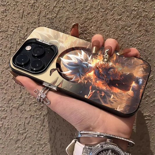 Luxury cartoon Cute D-Dragon Ball Magnetic Magsafe Wireless Charge Phone Case For iPhone 16 17 11 12 13 14 15 Pro Max Plus Cover