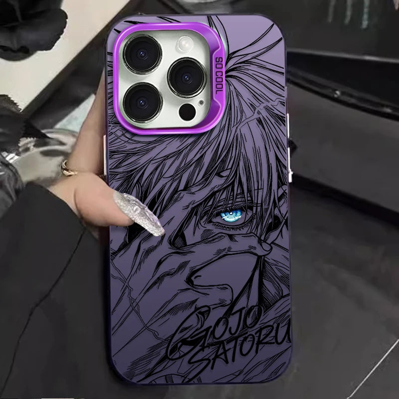 Gojo Satoru Signature New Phone Case for IPhone 17 16 15 14 13 12 11 Pro Max Plus 17 Air 16E X XR XS Max Shockproof Back Cover