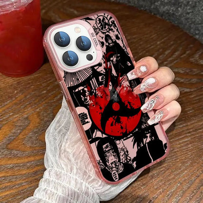 N-N-arutos-Akatsukis-ITACHI Phone Case for iPhone 16e 11 12 13 Pro Max 17 Air 14 15 16 Plus Soft Cover