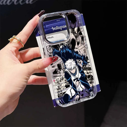 COOL B-BLUE LOCKS S-Seishiro Nagi Phone Case For Apple iPhone 17 AIR 16E 15 14 13 12 11 Pro Max Plus Transparent Soft Cover