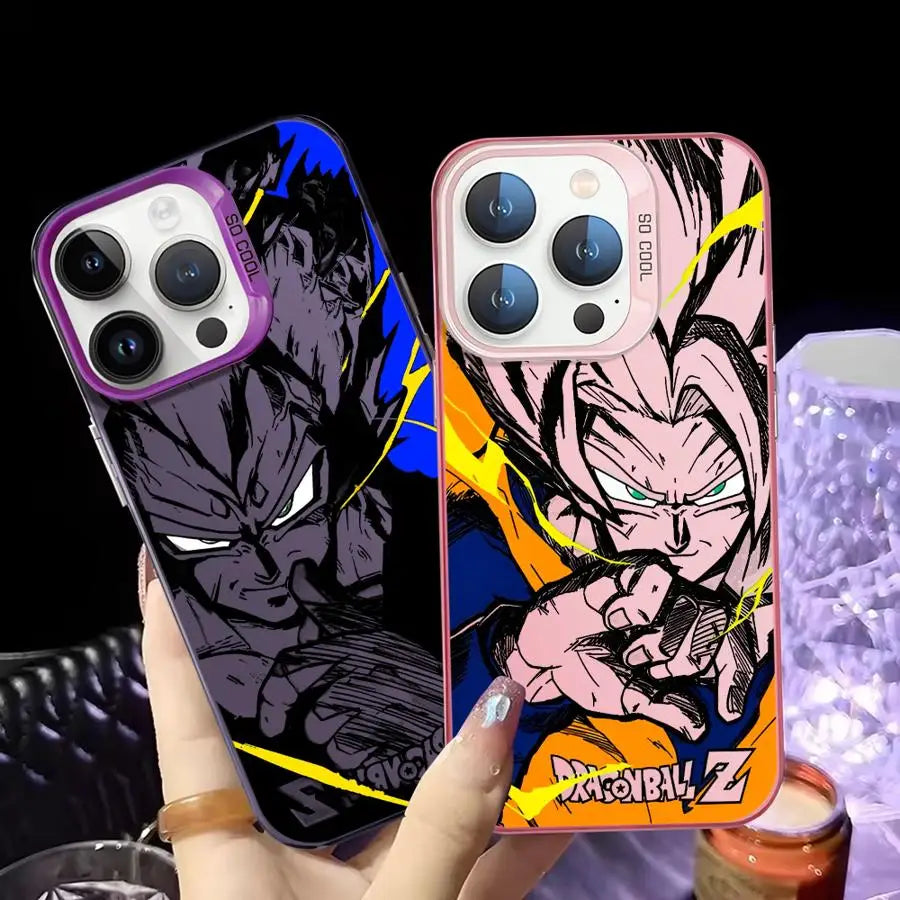 Japan Anime DBZ Cool Phone Cover Case for iPhone 17 Pro Max 14 Plus Air 13 11 16 12 Pro 15