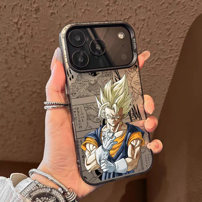 Phone Case For Apple iPhone 17 Air 16E 15 14 Plus 13 12 11 Pro Max Mini Funda Cover D-Dragon B-Ball Z Goku Vegeta
