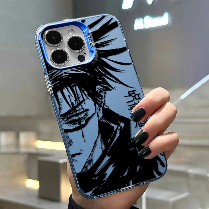 Jujutsu Kaisen Anime Phone Case For iPhone 17 16e 16 15 14 13 12 11 mini Pro Max X XR 8 7 Air Plus Anti Fall Matte Back Cover