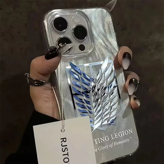 Anime Attack on Titan Phone Case for Oppo A3x A3 A60 A79 A78 A98 A58 A38 A18 A57 A76 A17 A71 A94 A16 A15 A93 A31 4G 5G Cover