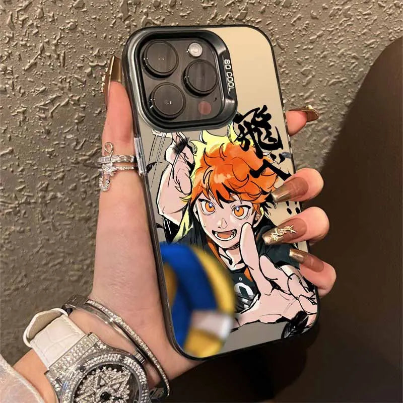Haikyuu!! Anime Phone Case For iPhone 17 16e 16 15 14 13 12 11 mini Pro Max X XR XSMAX 8 7 Air Plus Anti Fall Matte Back Cover