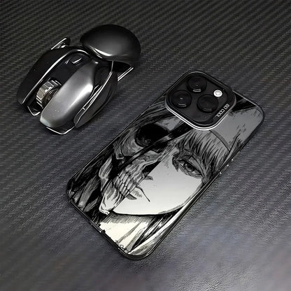 Luxury Attack On Titan Phone Case For iPhone 17 17e 16e 16 15 14 13 12 11 mini Pro Max X XR XSMAX 8 7 Air Plus Anti Fall Matte