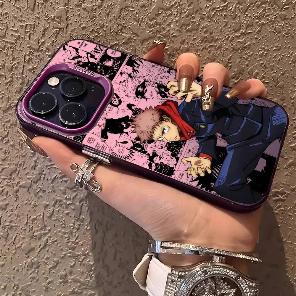 Phone Case For iPhone 17 17e 16e 16 15 14 13 12 11 Pro Max X XR XSMAX 8 Air Plus Anime I-Itadori Yuji Anti Fall Matte Back Cover