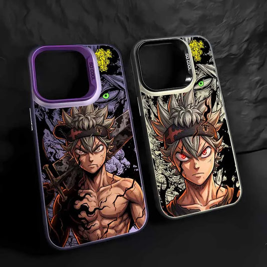 Asta Black Clover For Apple iPhone 17 16E 16 15 14 13 12 mini Pro Max Plus Cover Funda Siliconea Soft Capa Colorful Phone Case