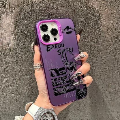 Anime blue lock Phone Case TPU Slim Shockproof Phone Case Full Camera Cover For iPhone 17 16 15 14 13 12 11 Pro Max