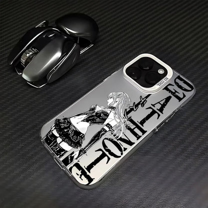 Anime Death Note Phone Case For iPhone 17 16e 16 15 14 13 12 11 mini Pro Max X XR XSMAX 8 7 Air Plus Anti Fall Matte Back Cover
