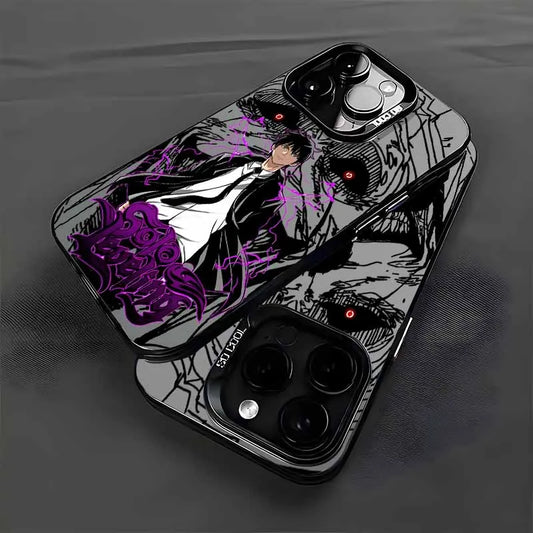 Anime Solos Levelings Phone Case For iPhone 17 16e 16 15 14 13 12 11 mini Pro Max X XR XSMAX Air Plus Anti Fall Matte Back Cover