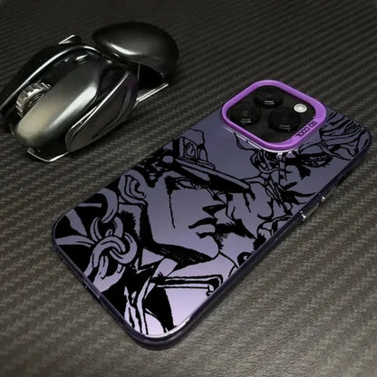 Anime JoJos Bizarre Adventure Phone Case For iPhone 17 16e 16 15 14 13 12 11 mini Pro Max XR XSMAX 8 7 Air Plus Anti Fall Matte