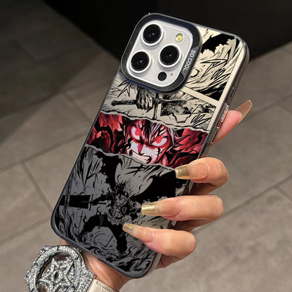 Black Clover Astas Phone Case for Xiaomi Redmi 14C 13C 12C 10 Note 15 14 13 12 Pro Plus 4G 5G Silver Hard Cover