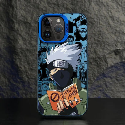 N-N-arutos Kakashi Soft Shell Case for iPhone 17 Air 11 12 13 Pro Max 16e 14 15 16 Plus