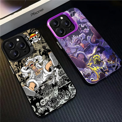 Anime Ones Pieces Luffys Cool Phone Case For iPhone 17 17e 16e 16 15 14 13 12 11 Pro Max Air Plus Anti Fall Matte Back Cover
