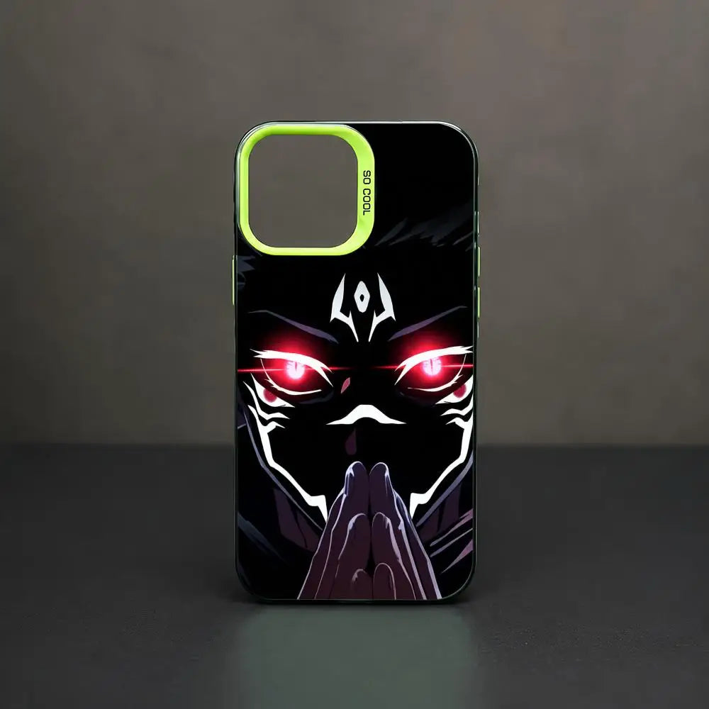 Jujutsu Kaisen Merchandise Phone Case For iPhone 11/12/13/14/15/16/17 Pro Max Color Gradient TPU Case Shockproof Cover