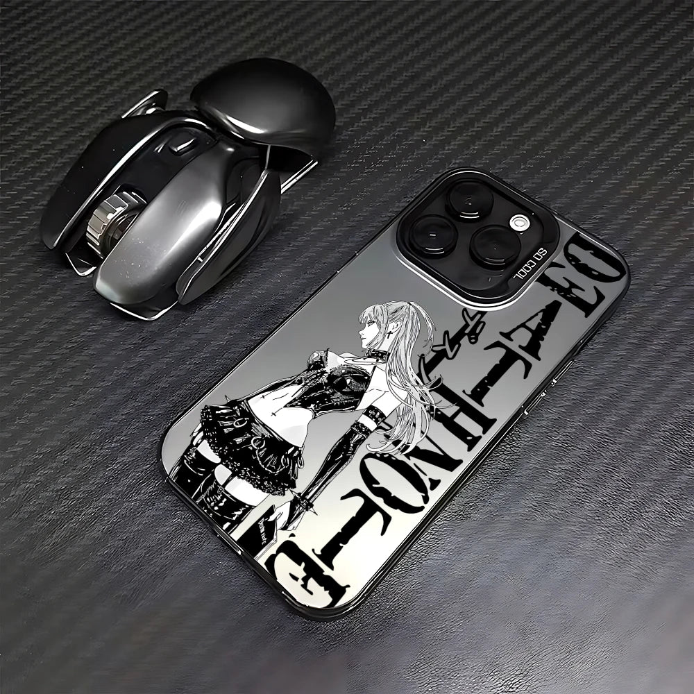 Anime Death Note Phone Case For iPhone 17 16e 16 15 14 13 12 11 mini Pro Max X XR XSMAX 8 7 Air Plus Anti Fall Matte Back Cover