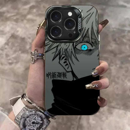 Toji Satoru Gojo Cool Hard Phone Case for IPhone 17 16 15 14 13 12 11 Pro Max Plus 17 Air 16E X XR XS Max Shockproof Back Cover