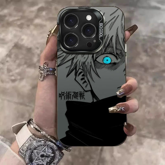 Toji Satoru Gojo Cool Hard Phone Case for IPhone 17 16 15 14 13 12 11 Pro Max Plus 17 Air 16E X XR XS Max Shockproof Back Cover
