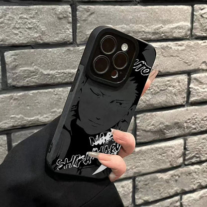 NARUTOs Itachies Pains Phone Case for Apple iPhone 17 Air 16 16e 15 14 Plus 13 12 11 Pro Max Luxury Leather Texture Cover