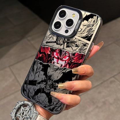 Black Clover Astas Phone Case for Xiaomi Redmi 14C 13C 12C 10 Note 15 14 13 12 Pro Plus 4G 5G Silver Hard Cover