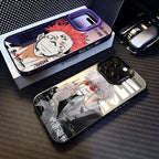 Comics Jujutsus Kaisens Satoru Gojo Phone Case For iPhone 16 15 14 13 12 11 Pro Max X XR XSMAX 8 7 Plus Candy Matte Back Cover