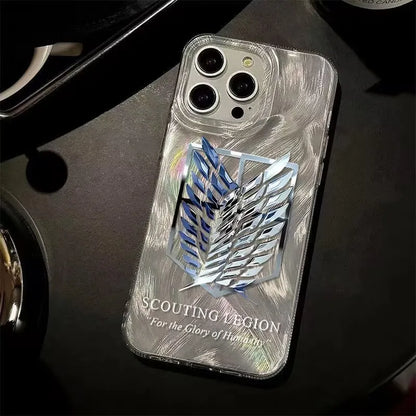 Anime Attack on Titan Phone Case for Oppo A3x A3 A60 A79 A78 A98 A58 A38 A18 A57 A76 A17 A71 A94 A16 A15 A93 A31 4G 5G Cover