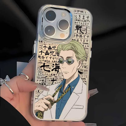 Anime J-ujutsu K-aisen Phone Case For Apple iPhone 17 AIR 16E 15 14 13 12 11 Pro Max Plus Transparent Soft Cover