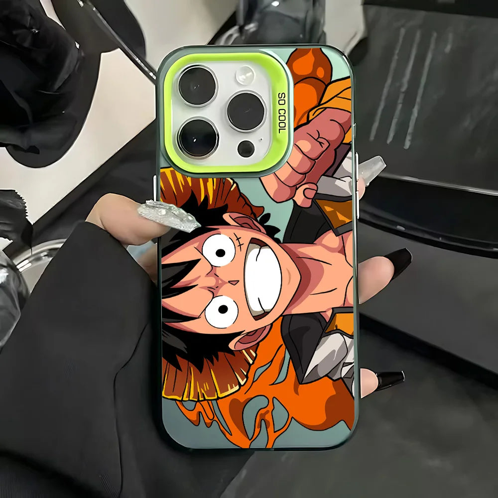 Anime Ones Pieces Luffys Zoros Phone Case for IPhone 17 17e 16e 16 15 14 13 12 11 Pro Max Air Plus Anti Fall Matte Back Cover