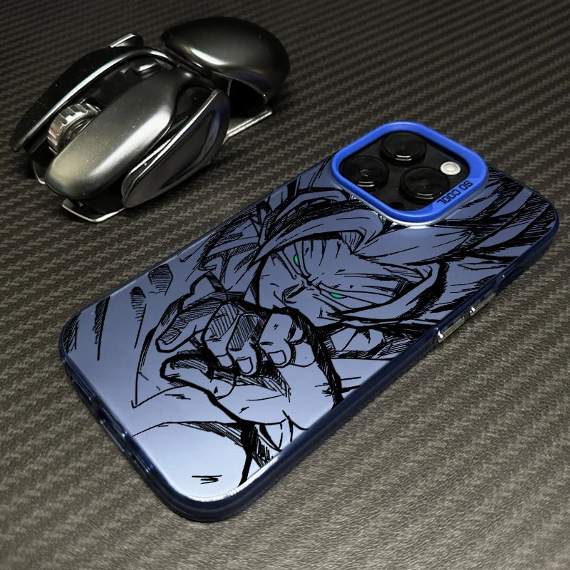 Comics Saiyan Phone Case For D-Dragons Balls iPhone 17 17e 16e 16 15 14 13 12 11 mini Pro Max X XR XSMAX Air Plus Anti Fall