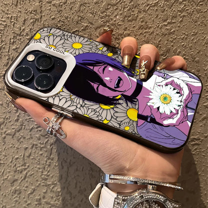 Chainsaws Man Cute Reze Daisy Phone Case for Samsung Galaxy A17 A07 A16 A06 A35 A55 A25 A05S A15 A56 A54 A36 4G 5G Matte Cover