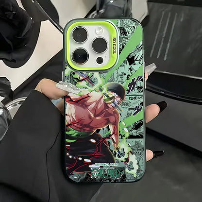 Anime Ones Pieces Luffys Zoros Phone Case for IPhone 17 17e 16e 16 15 14 13 12 11 Pro Max Air Plus Anti Fall Matte Back Cover