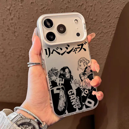 Phone Case For Apple iPhone 17 Air 16E 15 14 Plus 13 12 11 Pro Max Mini Funda Cover Tokyo Revengers Anime